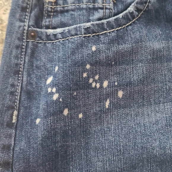 Rue 21 Blue Jean Mini Skirt. - Picture 5 of 6